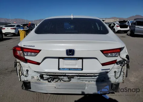 2022 Honda Accord Hybrid Exl из США, поврежденный, VIN 1HGCV3F58NA028652